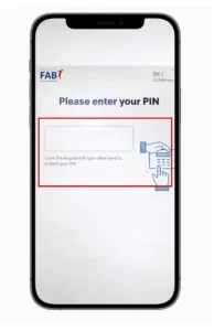 Choose Pin while checking Balance