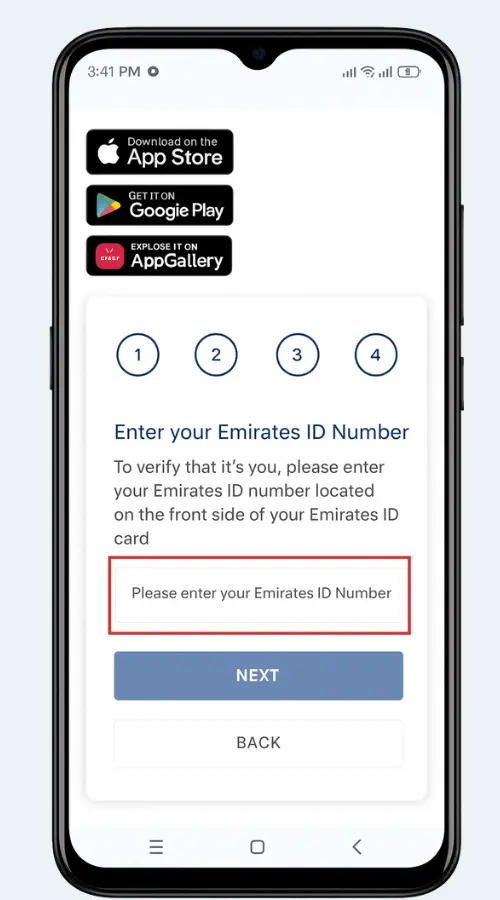 emirates-id-verification-fab-login-pag