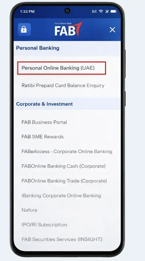 fab-personal-online-banking-login-menu-uae